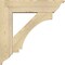 Ekena Millwork Imperial Traditional Rough Sawn Bracket w/ Offset Brace, Douglas Fir, 8"W x 32"D x 32"H BKT0806X32X32IMP01RDF - alternate 2